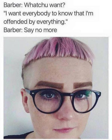 Angry Barber Meme