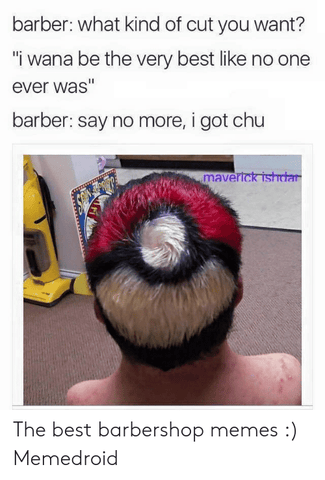 Pikachu Barber Meme