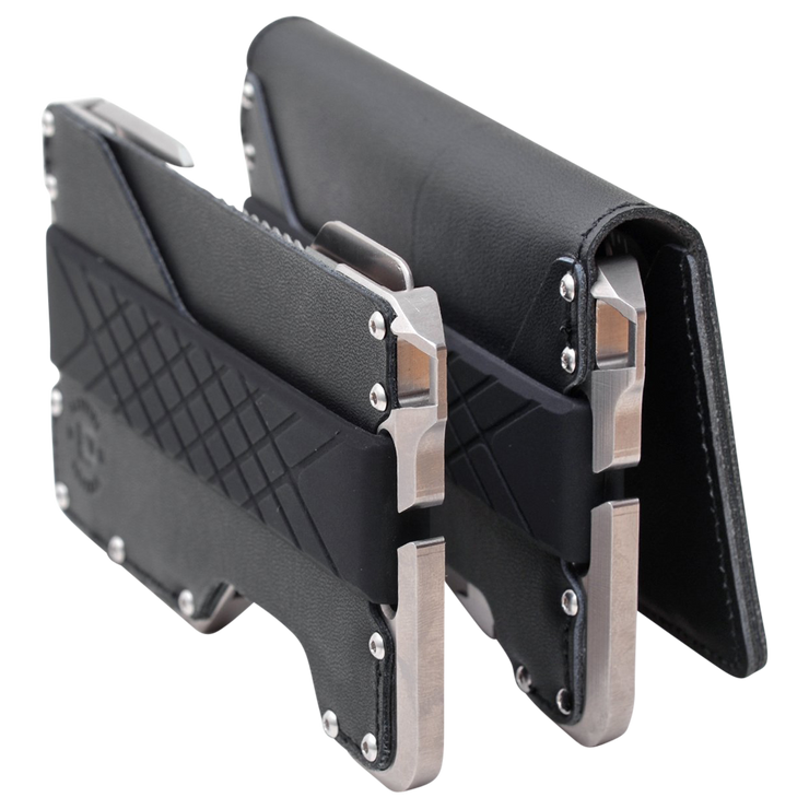 Dango T02 Titanium Tactical Single Pocket Wallet Bundle at Wallet Co