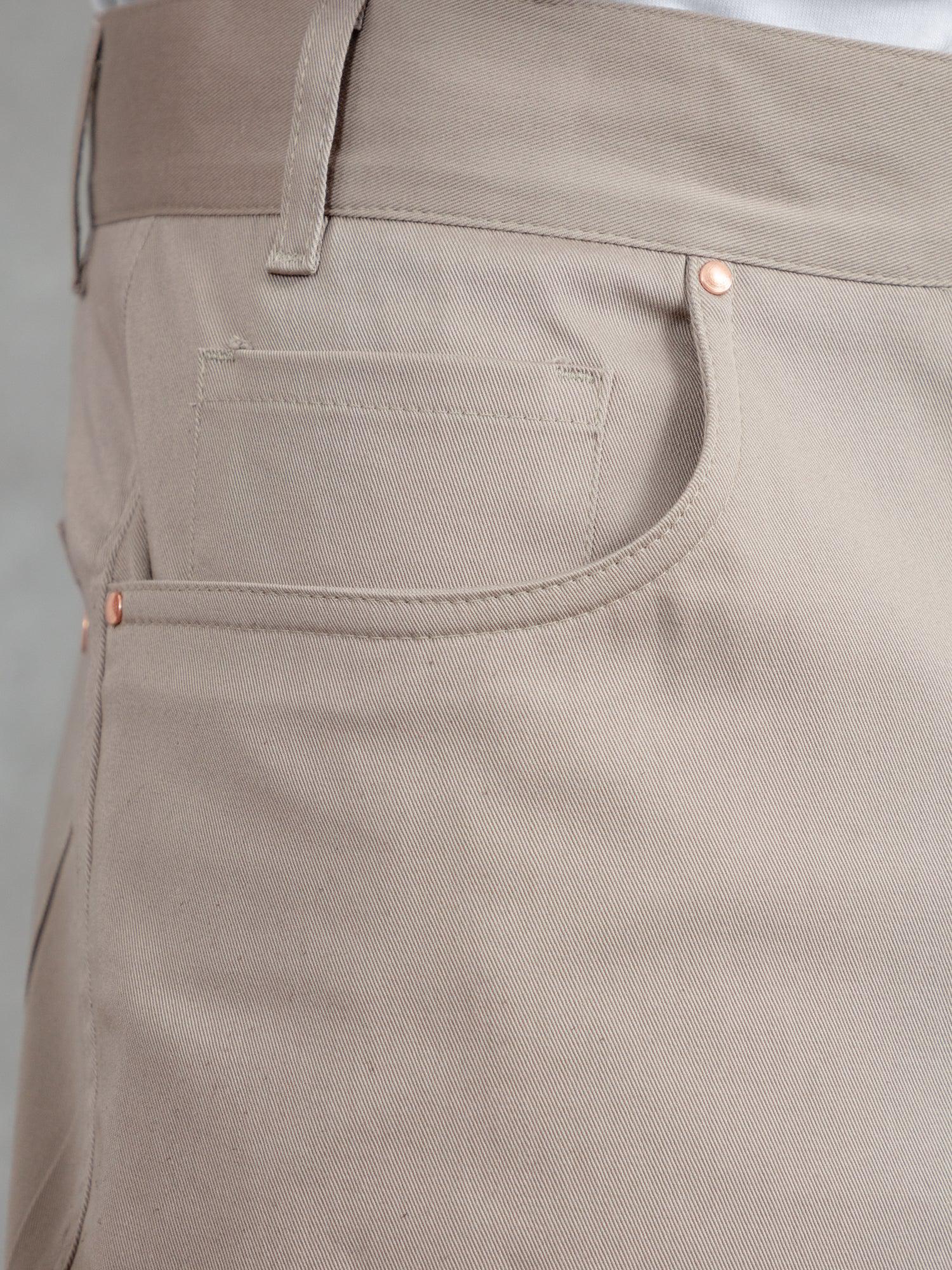 PWVC AW23 LUKE THE COTTENHAM CHINO FOG 1802