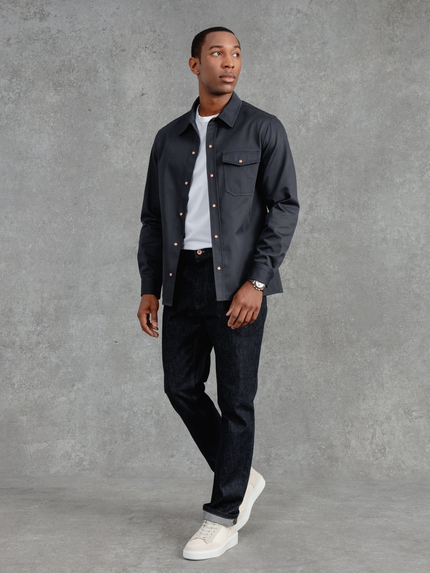 PWVC AW23 LUKE THE COTTON SAINT STUDDED SHIRT INK 308 9d891c3a 9273 4efb bb04 71cc9d300e75