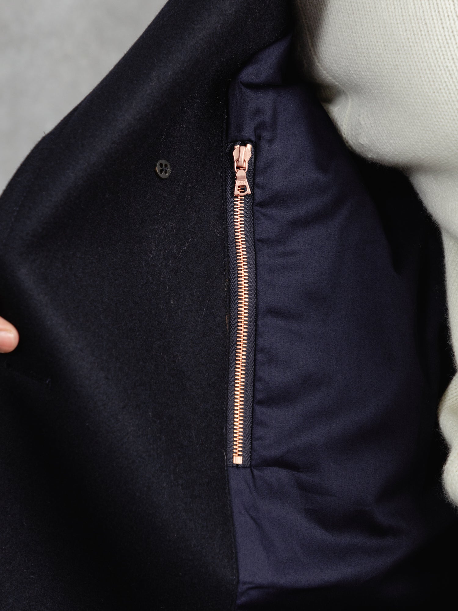 PWVC SS24 ECOMM LUKE DAY1 THE MANCHESTER PEACOAT NAVY 1509