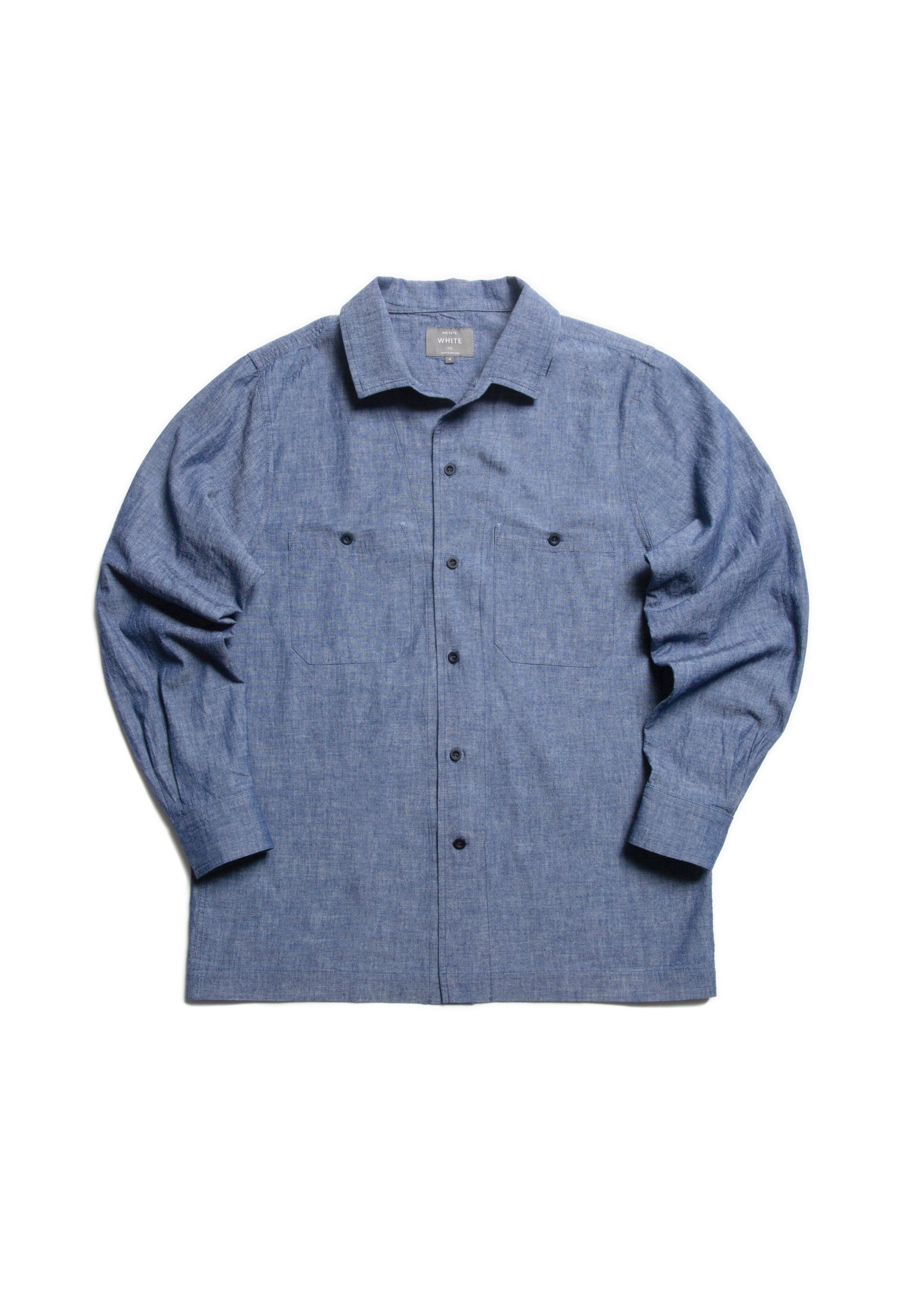 TheConvertaibleCollarShirt Denim