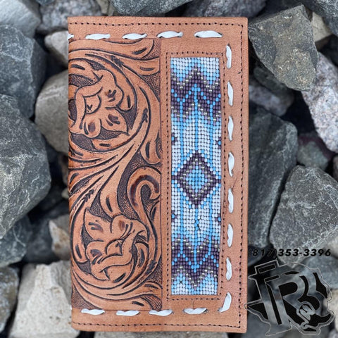 BLUE GENUINE HANDMADE OSTRICH BODY LEATHER BIFOLD WALLET CARD MONEY CLIP  FOR MEN