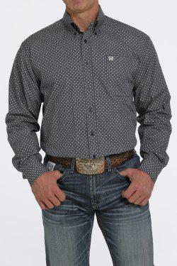 Cinch mens long sleeve shirt