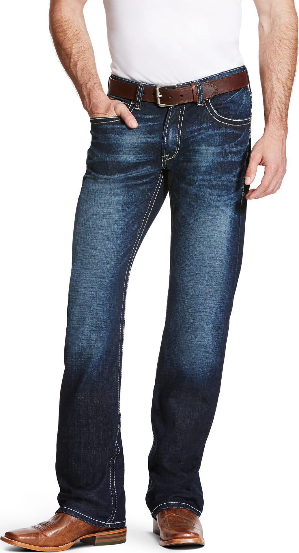 mens low rise stretch jeans