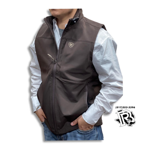 Cinch Grey Bonded Ribbed Vest for Men - Cowpokes Western Shop