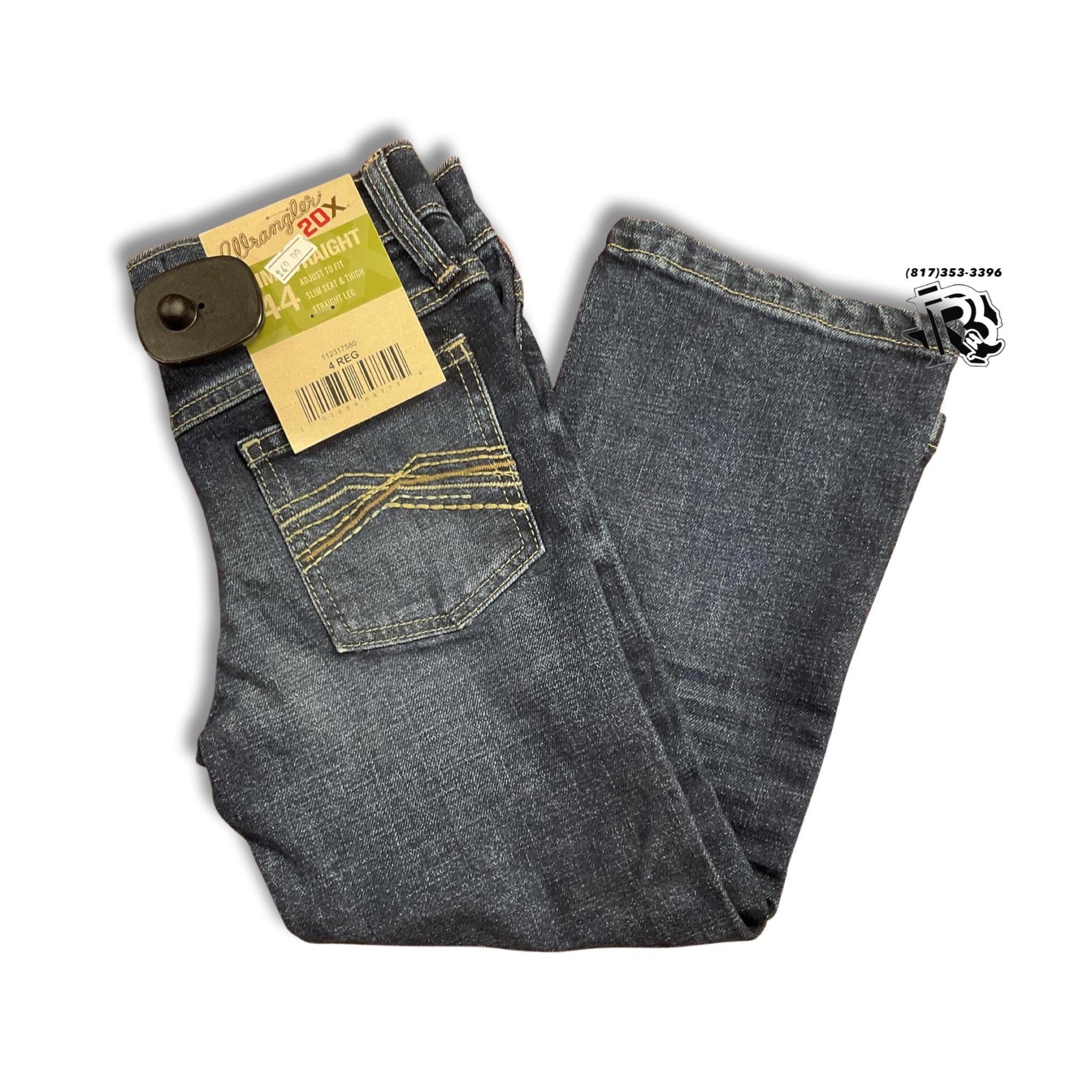 Jesse “ | Wrangler Kids Jeans Dark Wash 112317580 – Botas Rojero