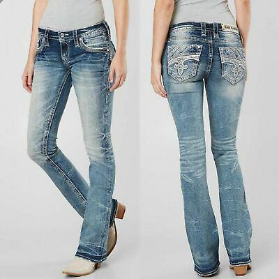 ROCK REVIVAL BOOTCUT JEANS Rojero