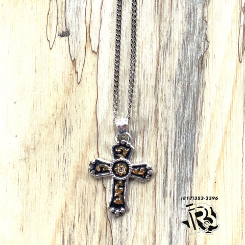 Justin “  MEN WESTERN NECKLACE CROSS TOOLED TAG D47236 – Botas Rojero