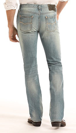 Ariat® Men's M4 Coltrane Light Wash Boot Cut Jeans