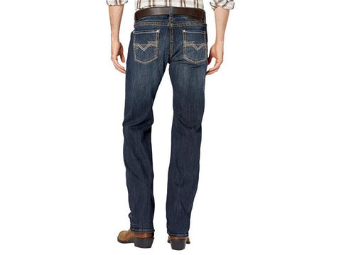 Rock & Roll: Slim Fit Stretch Straight Light Vintage Rope Stitch Pocket Bootcut  Jeans – La Raza Western Wear