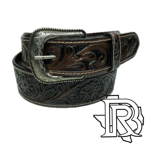 Botas Rojero Belt Buckle ‘’GEO’’ | Metal Tooled Western Cowboy Buckle