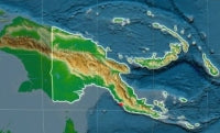 Papua New Guinea Map