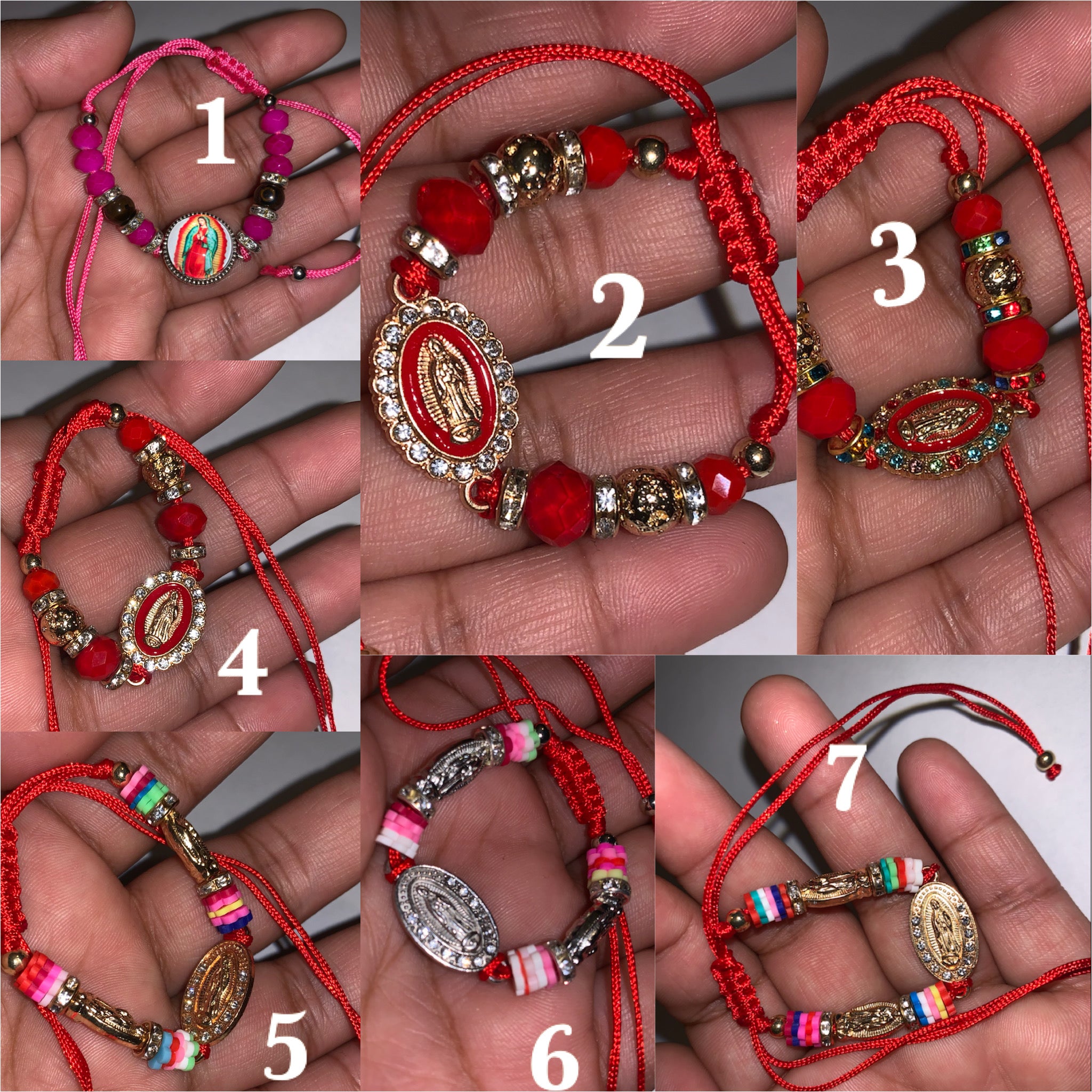 Virgen de Guadalupe Pulseras para Bebe /baby