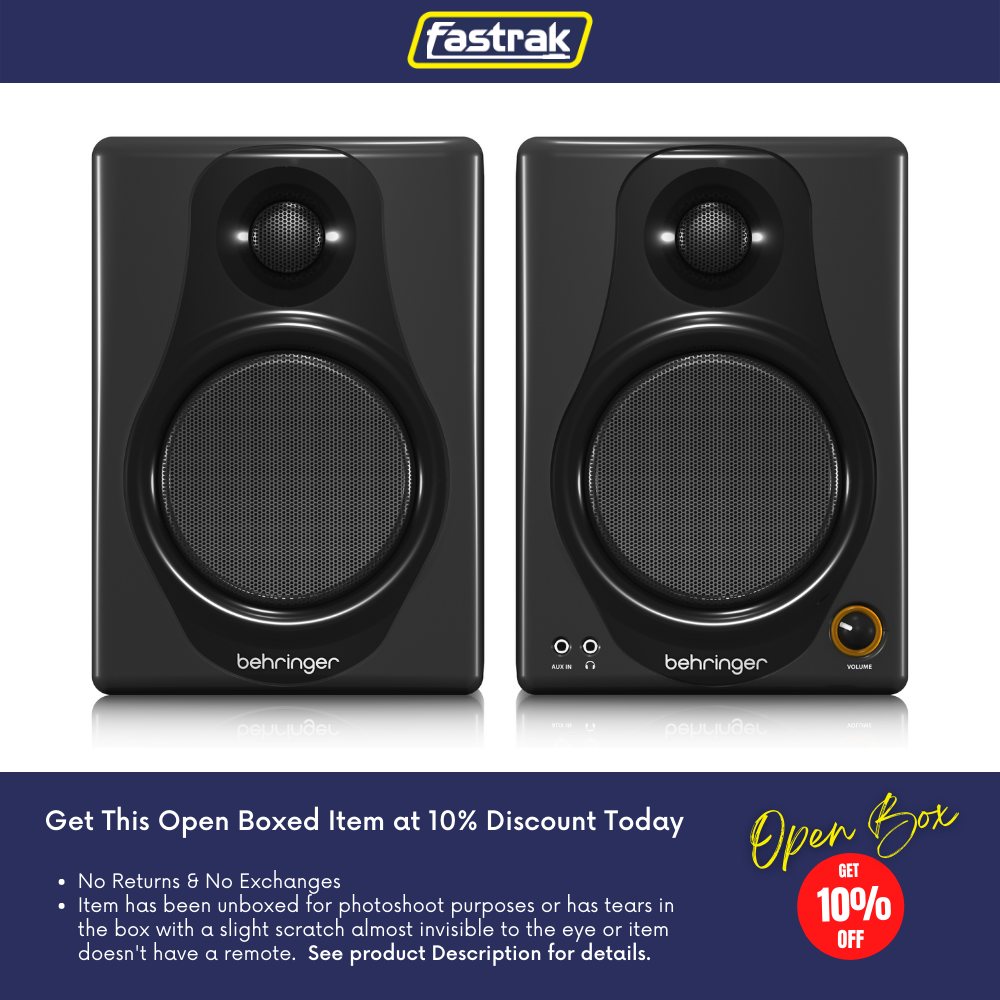 OPEN BOX - Behringer40 USB Studio Monitors