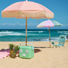 SunnyLife Premium Luxe Beach Umbrella- Salmon