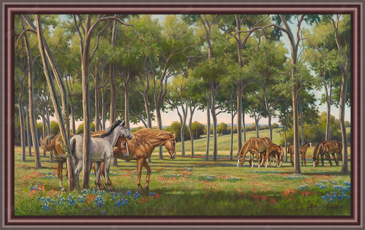 Spring Grazing at the Grove