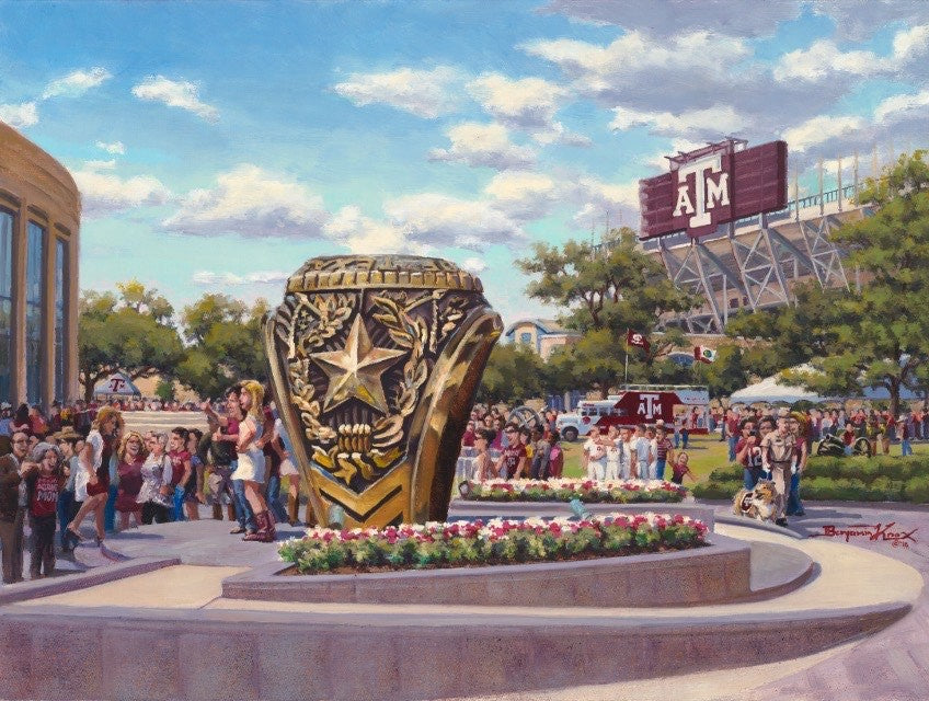 Texas A&M University Ring Day Benjamin Knox Gallery
