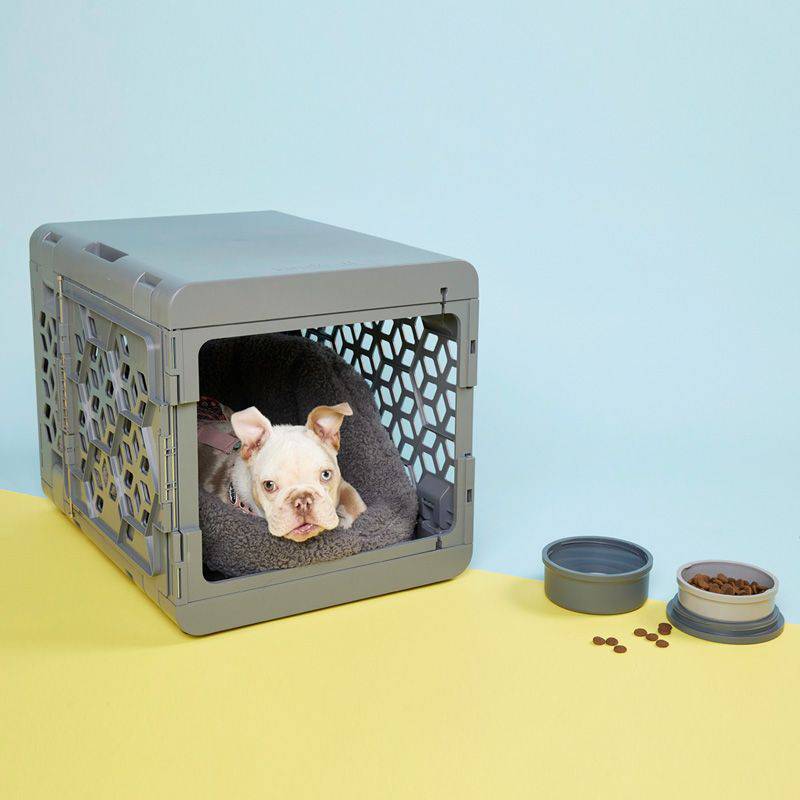 KINDTAIL’S PAWD® | Modern Collapsible Plastic Dog & Pet Crate - KindTail product image