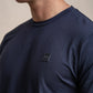 Bogart Navy Cotton T-Shirt - T-Shirts - - ThreadPepper