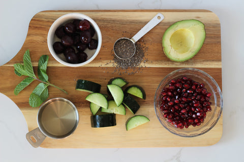 Pomegranate Smoothie Ingredients