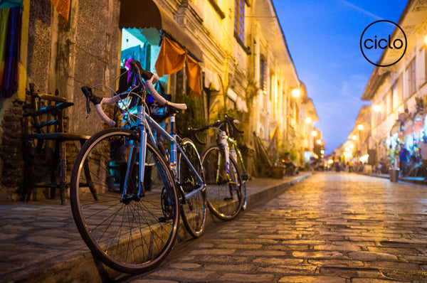 Ciclo Romantic Routes Calle Crisologo Vigan City Ilocos Sur