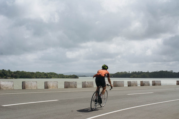 Cyclists from Team Loyola. Photo by Sara Erasmo.