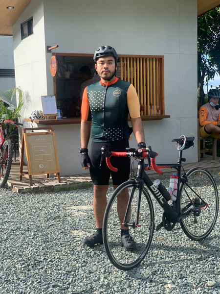 Joey Marcelo in Ciclo Dapple Jersey - Ciclo Coffee Ride Cycling Destinations Outside Metro Manila