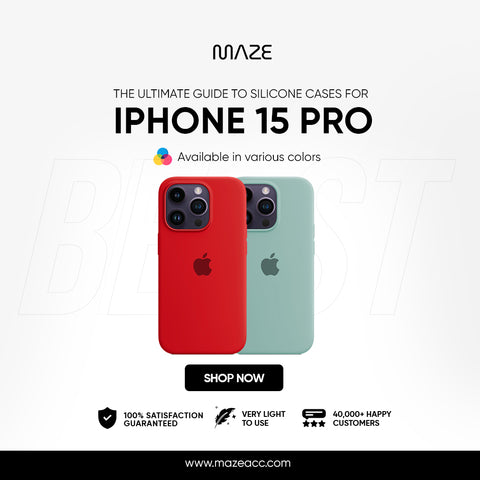 silicon case for your iPhone 15 Pro