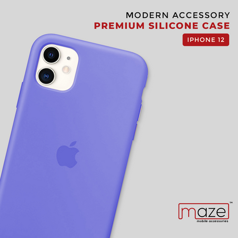 Premium silicone cases for iPhone 12
