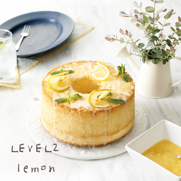 レモンシフォンケーキレッスン Level 2 果汁を加える デコレーション Delish Kitchen Store