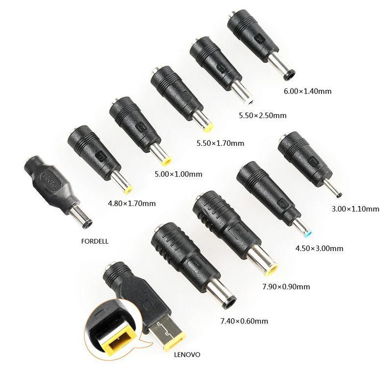 set d adapter tip lenovo hp asus acer sony