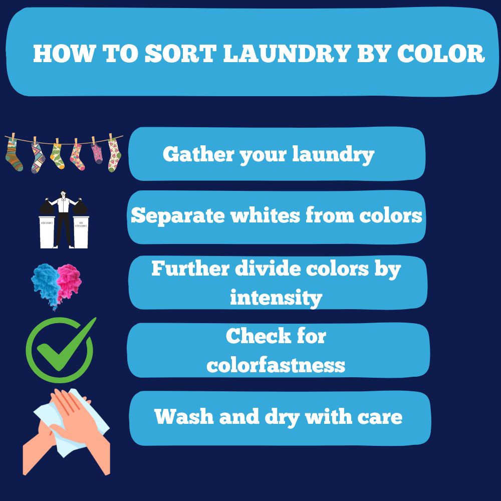 How To Sort Laundry By Color