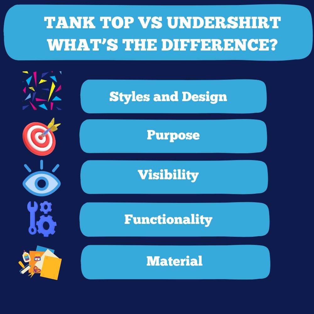 TANK TOP VS UNDERSHIRT WHAT’S THE DIFFERENCE?