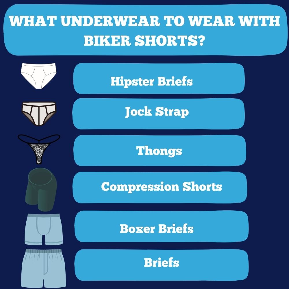 What Underwear To Wear With Biker Shorts?