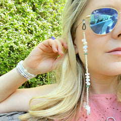 Mixed Semi Precious Sweetie Sunglasses Chain 