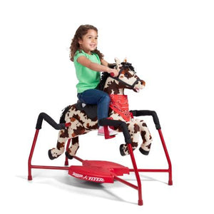 radio flyer soft rocking horse