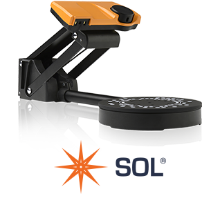 When to use 3D scanning spray SOL 3D scanner