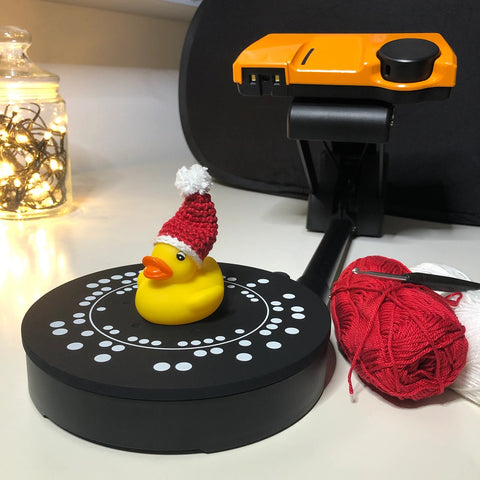 Weihnachtsente zum 3D-Scannen