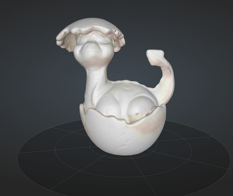 3D model of dino