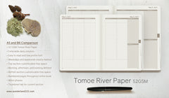 2021 A5 and B6 Tomoe River Weekly Planners and Notebooks by Wonderland 222