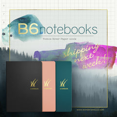 B6 Tomoe River Paper Notebooks Shipping Update by Wonderland 222