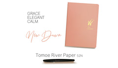 B6 2021 Tomoe River Paper Planner in New Dawn (pink) by Wonderland 222
