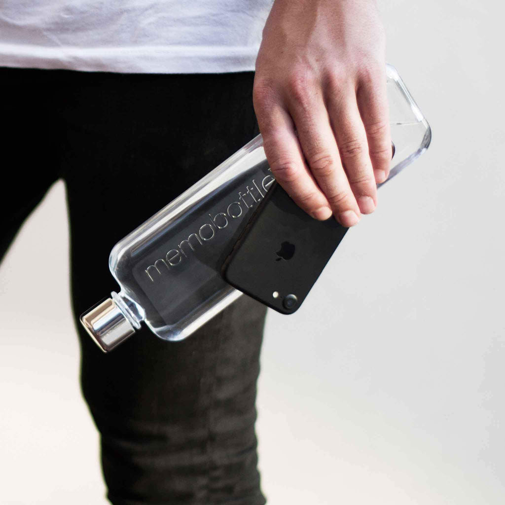 Memobottle with phone