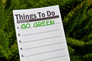 go green checklist