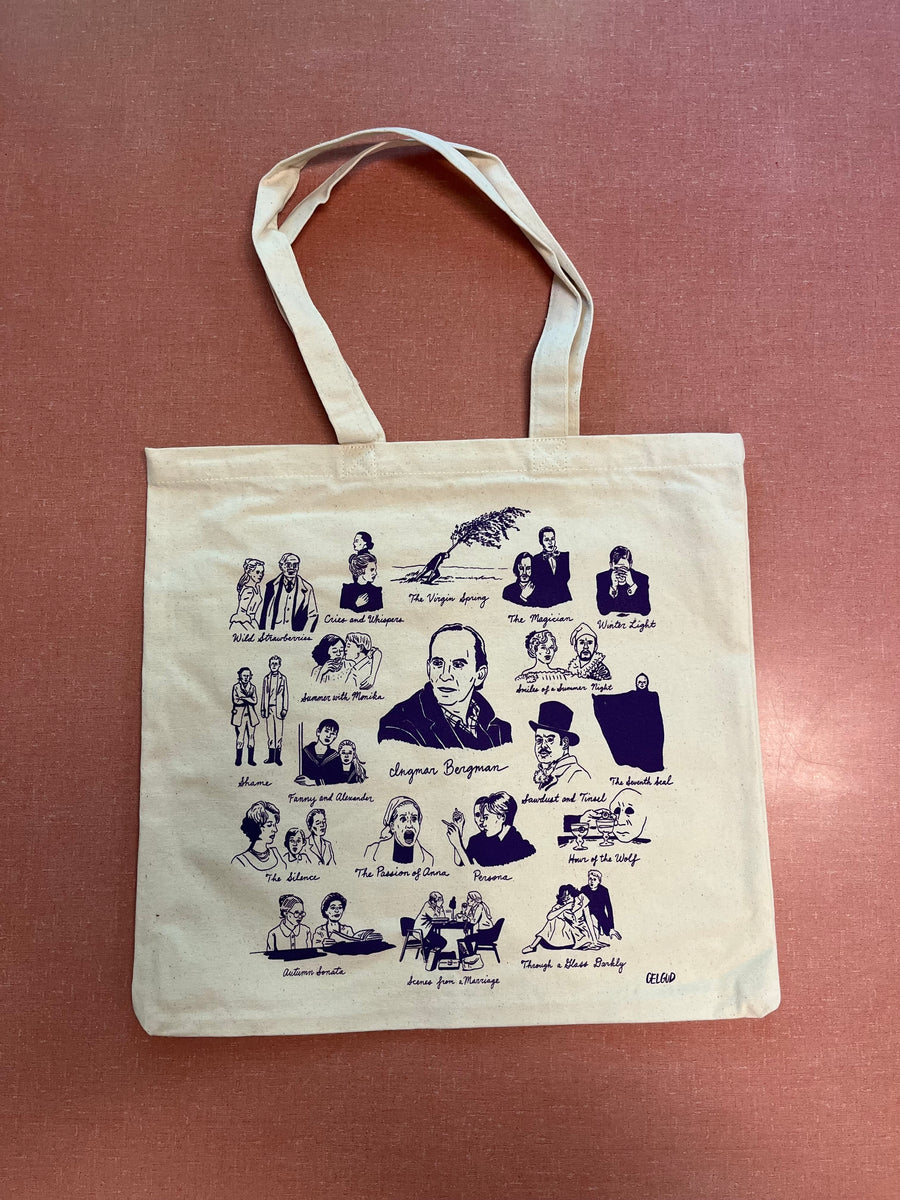 Ingmar Bergman - Collector Tote Bag by Nathan Gelgud – La Boutique ...