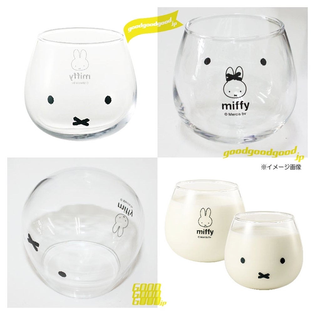 日本製 Miffy Boris Grunty 不倒翁玻璃杯 三個裝 單個款 Goodgoodgoodjp