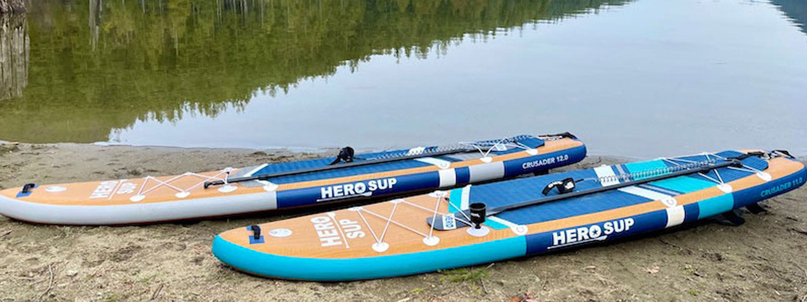 Hero SUP Hybrid Crusader inflatable SUP's