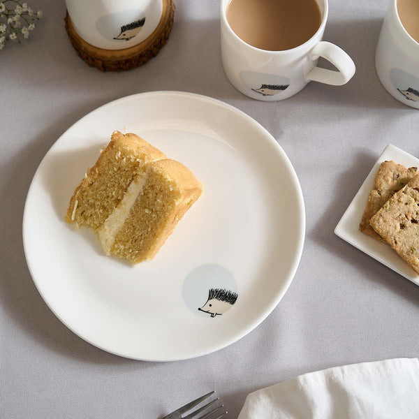 Gift a home made cake on a plate